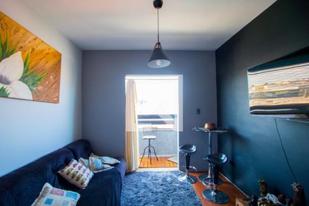 Sala de apartamento à venda com 2 quartos, 63m² em Parque Marajoara, Santo André