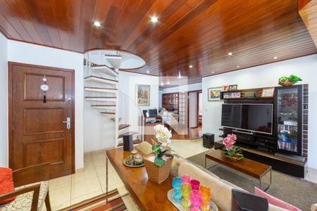 Sala de apartamento à venda com 2 quartos, 160m² em Serra, Belo Horizonte