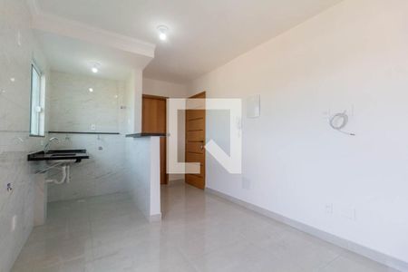 Sala/Cozinha de apartamento para alugar com 1 quarto, 33m² em Vila Nova Manchester, São Paulo
