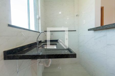 Sala/Cozinha de apartamento para alugar com 1 quarto, 33m² em Vila Nova Manchester, São Paulo