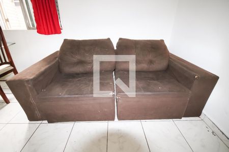 Sala/Quarto de apartamento para alugar com 1 quarto, 45m² em Guilhermina, Praia Grande