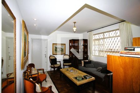 Sala de apartamento à venda com 2 quartos, 90m² em Luxemburgo, Belo Horizonte