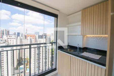 Varanda de apartamento para alugar com 2 quartos, 52m² em Cidade Monções, São Paulo