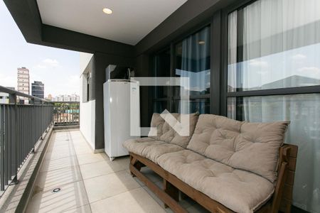 Varanda gourmet de apartamento à venda com 3 quartos, 73m² em Vila Esperança, São Paulo