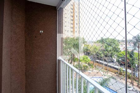 Varanda da Sala de apartamento para alugar com 3 quartos, 69m² em Jardim Melo, Diadema