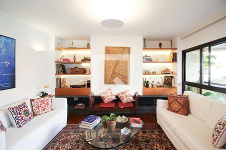 Sala 1 de apartamento para alugar com 3 quartos, 192m² em Itaim Bibi, São Paulo