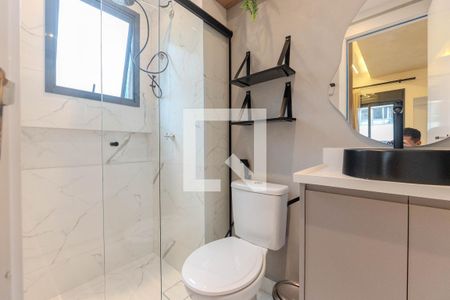 Banheiro de apartamento à venda com 1 quarto, 35m² em Bela Vista, São Paulo