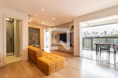 Sala de apartamento para alugar com 2 quartos, 116m² em Água Verde, Curitiba