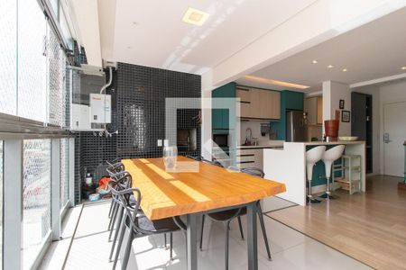 Varanda gourmet de apartamento para alugar com 2 quartos, 116m² em Água Verde, Curitiba