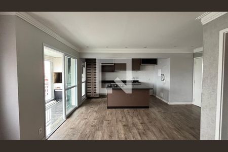 Sala de apartamento para alugar com 2 quartos, 67m² em Vila Homero Thon, Santo André
