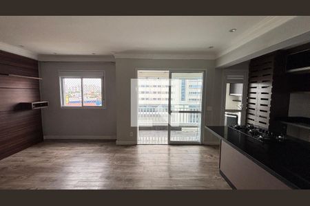 Sala de apartamento para alugar com 2 quartos, 67m² em Vila Homero Thon, Santo André