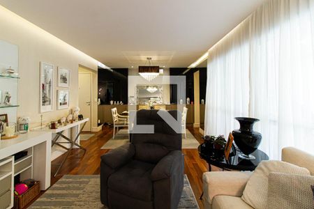 Sala de apartamento à venda com 3 quartos, 132m² em Água Branca, São Paulo