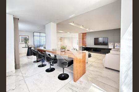 Sala de apartamento à venda com 3 quartos, 260m² em Gutierrez, Belo Horizonte