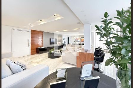Sala de apartamento à venda com 3 quartos, 260m² em Gutierrez, Belo Horizonte