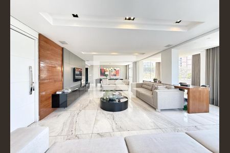 Sala de apartamento à venda com 3 quartos, 260m² em Gutierrez, Belo Horizonte