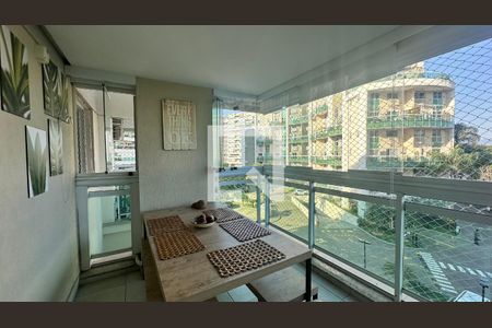 Varanda de apartamento para alugar com 2 quartos, 78m² em Barra da Tijuca, Rio de Janeiro