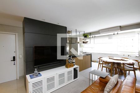 Sala de apartamento à venda com 3 quartos, 83m² em Gutierrez, Belo Horizonte