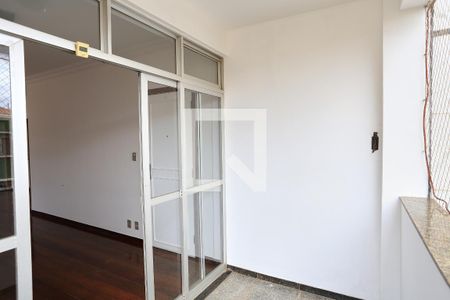 Varanda da Sala de apartamento para alugar com 3 quartos, 165m² em Serra, Belo Horizonte