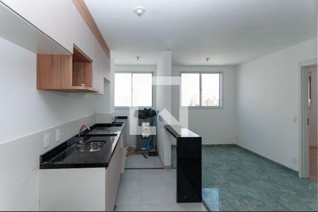 Cozinha Americana de apartamento para alugar com 2 quartos, 39m² em Barra Funda, São Paulo