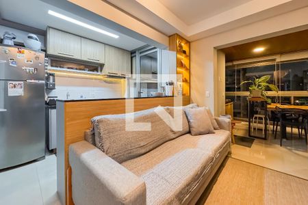 Sala de apartamento para alugar com 2 quartos, 69m² em Chácara Klabin, São Paulo