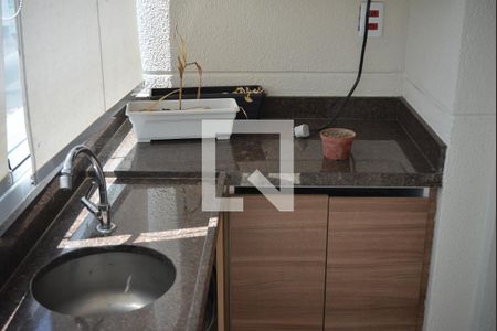 Varanda gourmet de apartamento para alugar com 2 quartos, 68m² em Vila Humaita, Santo André