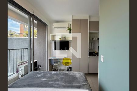 Studio de kitnet/studio para alugar com 1 quarto, 25m² em Santo Amaro, São Paulo