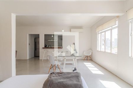 Sala/Quarto de apartamento à venda com 1 quarto, 56m² em Pinheiros, São Paulo