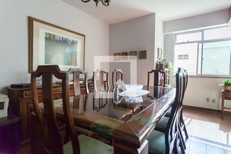 Sala de jantar  de apartamento à venda com 4 quartos, 150m² em Carmo, Belo Horizonte
