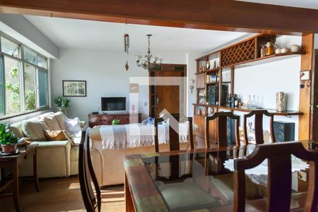 Sala de jantar  de apartamento à venda com 4 quartos, 150m² em Carmo, Belo Horizonte