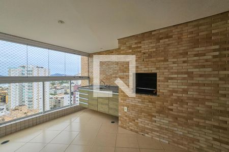 Varanda de apartamento para alugar com 3 quartos, 119m² em Jardim Três Marias, Guarujá