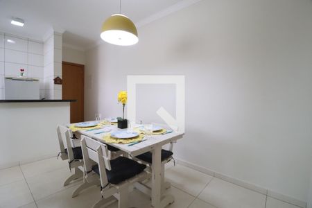 Sala de apartamento para alugar com 2 quartos, 55m² em Santa Mônica, Uberlândia