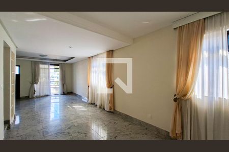 Sala de apartamento à venda com 4 quartos, 280m² em São José, Belo Horizonte
