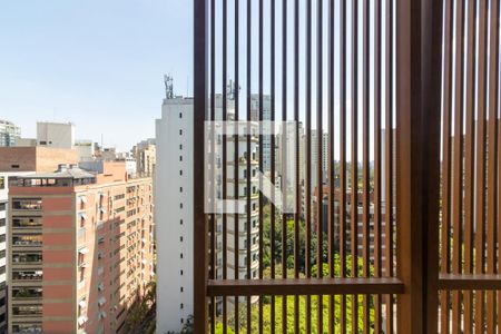 Vista do Studio de kitnet/studio para alugar com 1 quarto, 20m² em Indianópolis, São Paulo