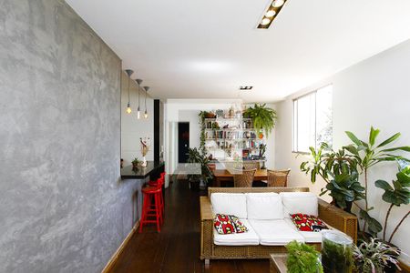 Sala de apartamento para alugar com 3 quartos, 160m² em Luxemburgo, Belo Horizonte