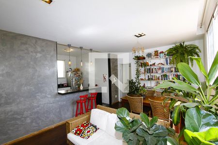 Sala de apartamento para alugar com 3 quartos, 160m² em Luxemburgo, Belo Horizonte