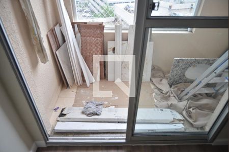 Varanda da Sala de apartamento para alugar com 2 quartos, 51m² em Utinga, Santo André