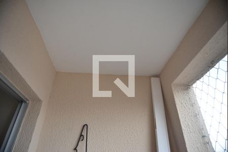 Varanda da Sala de apartamento para alugar com 2 quartos, 51m² em Utinga, Santo André
