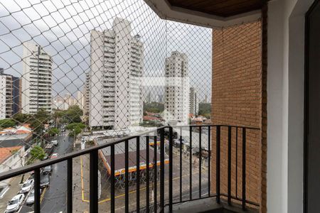Varanda da Sala de apartamento à venda com 1 quarto, 56m² em Aclimação, São Paulo