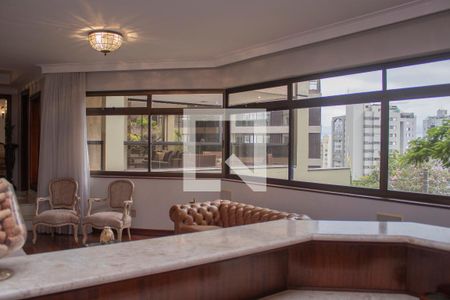 Sala de apartamento à venda com 4 quartos, 309m² em Anchieta, Belo Horizonte