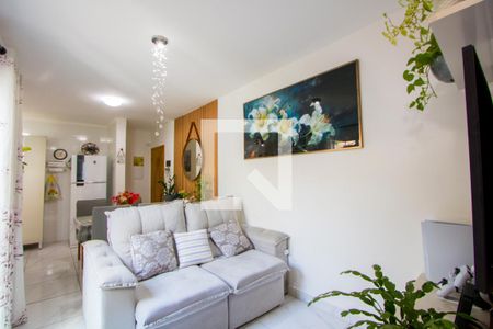 Sala de apartamento à venda com 2 quartos, 43m² em Jardim Cambui, Santo André