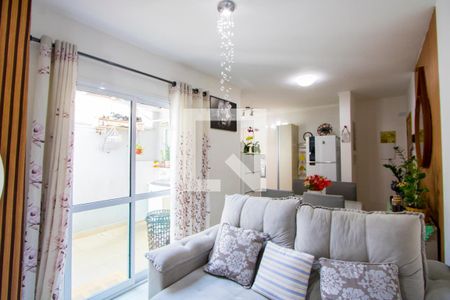 Sala de apartamento à venda com 2 quartos, 43m² em Jardim Cambui, Santo André