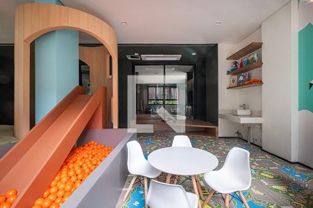 Área comum de kitnet/studio para alugar com 1 quarto, 24m² em Pinheiros, São Paulo