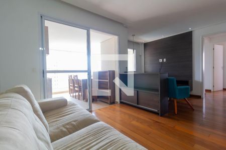 Sala de apartamento para alugar com 3 quartos, 106m² em Chácara Califórnia, São Paulo