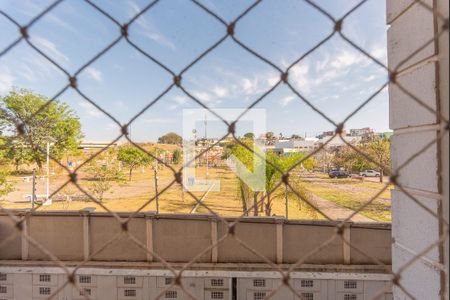 Vista da Sala de apartamento à venda com 2 quartos, 43m² em Loteamento Parque São Martinho, Campinas