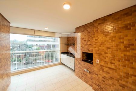 Varanda da Sala de apartamento à venda com 3 quartos, 107m² em Empresarial 18 do Forte, Barueri