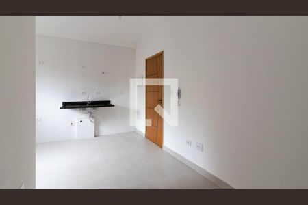 Sala/Cozinha de apartamento à venda com 2 quartos, 37m² em Vila Guilhermina, São Paulo