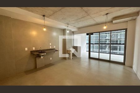 Sala/Cozinha de apartamento para alugar com 2 quartos, 82m² em Recreio dos Bandeirantes, Rio de Janeiro