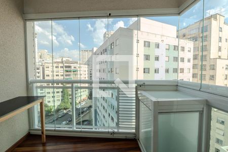 Sacada de apartamento para alugar com 1 quarto, 46m² em Bela Vista, São Paulo