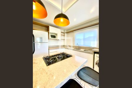 Cozinha de apartamento para alugar com 2 quartos, 60m² em Campeche Central, Florianópolis