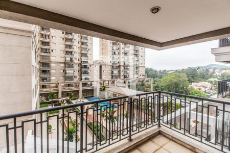 Varanda de apartamento à venda com 1 quarto, 52m² em Alphaville Conde Ii, Barueri
